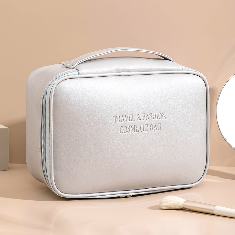 PU化妆包女便携多功能旅行防水收纳洗漱包现货批发礼品可印制LOGO详情12