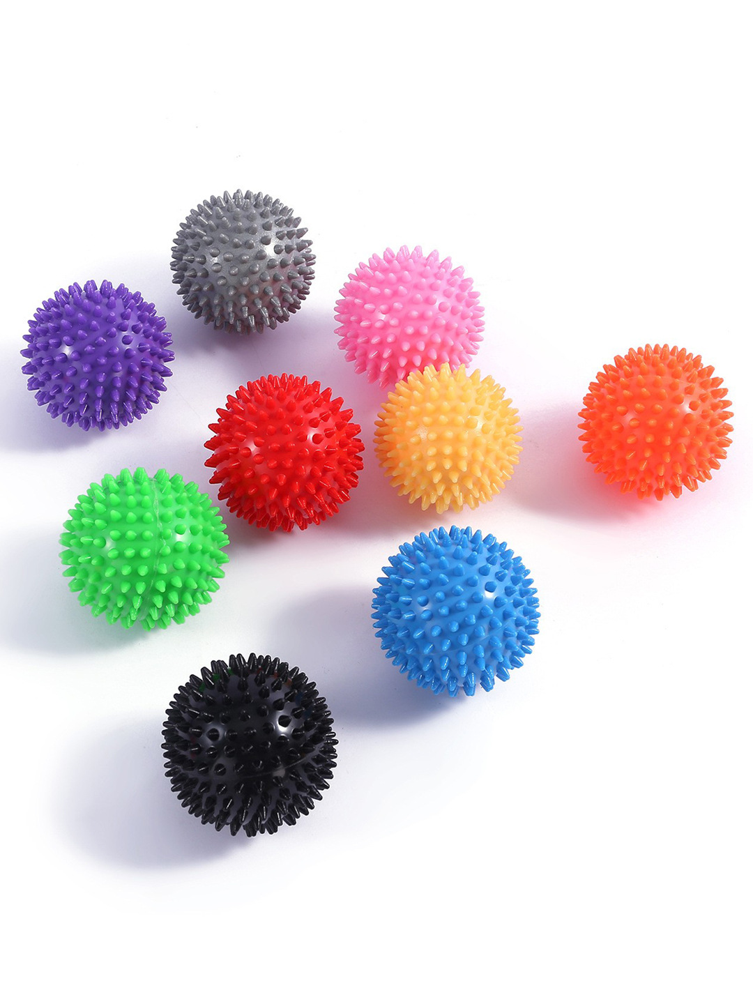 Yoga hedgehog ball, sole muscle fascia ball, PVC massage ball, muscle relaxation, acupoint massage, needling ball, fitness ball pic 3