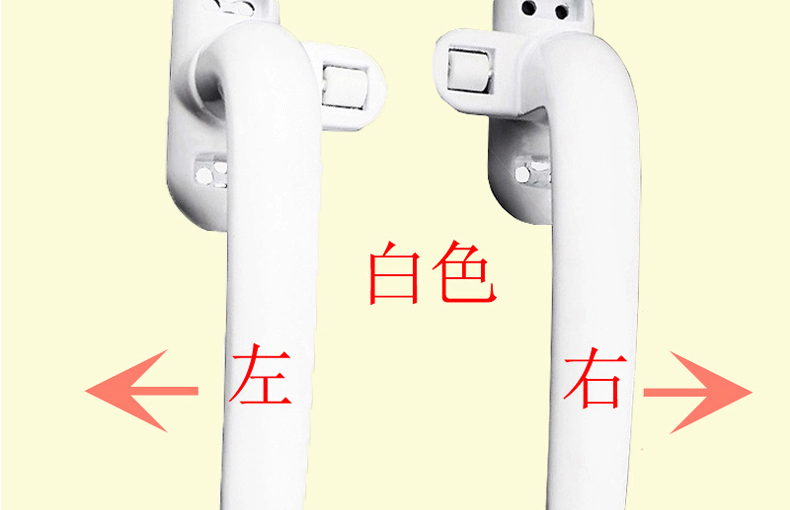 Old-fashioned handle aluminum alloy broken bridge 50-type door and window handle, window handle, plastic-steel window pull, lock, thickened window pic 18