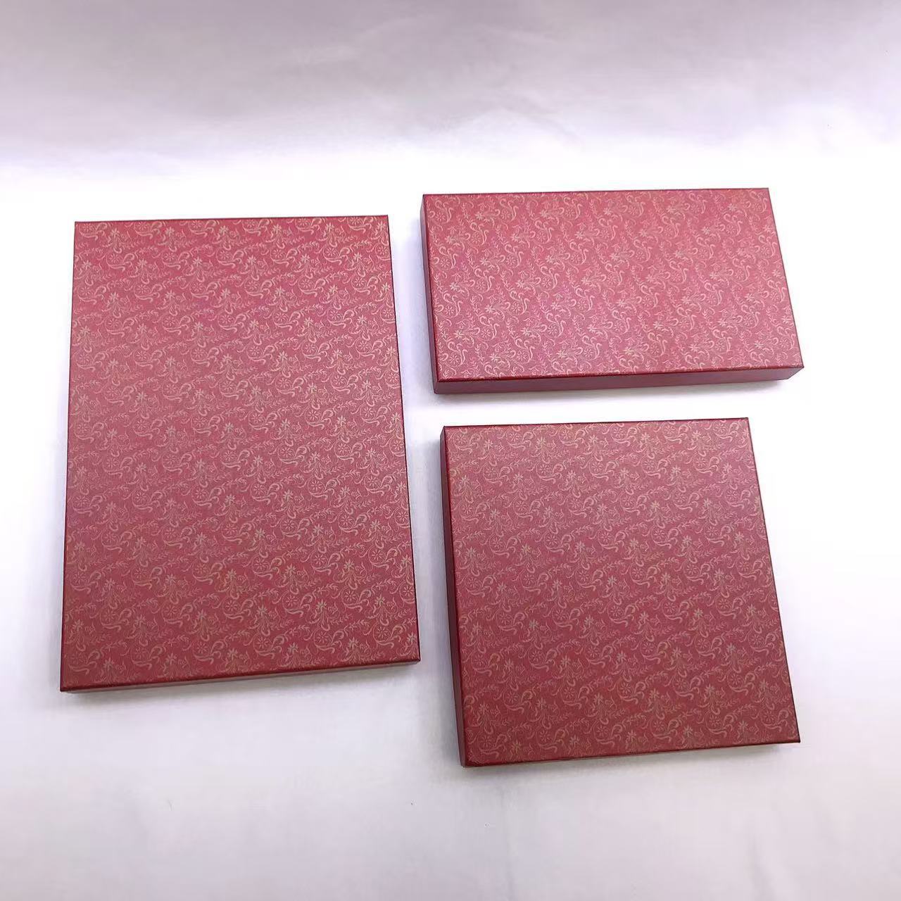 Silk scarf box, scarf packaging box manufacturer direct sales, top and bottom cover paper box, simple empty gift box wholesale pic 12