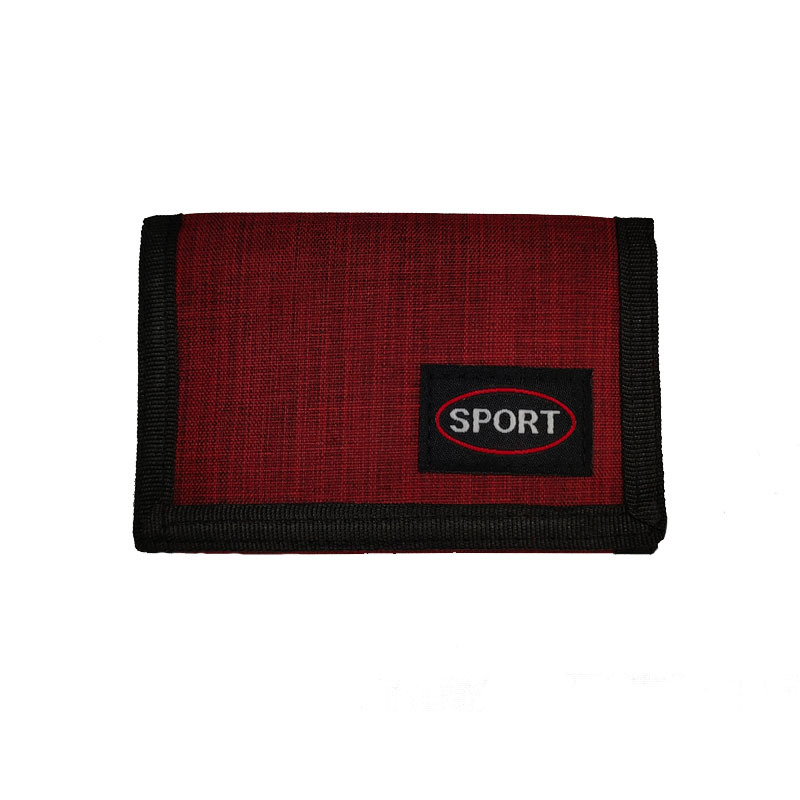 牛仔布短款礼品钱包 跨镜三折青年钱夹 折叠拉链硬币钱袋现货收纳详情4