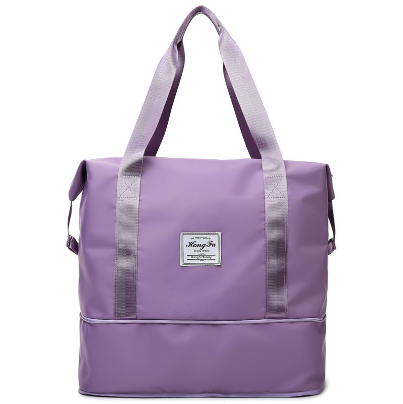 大容量衣物收纳袋便携手提可拓展旅行袋双层超大防水待产包妈咪包详情11