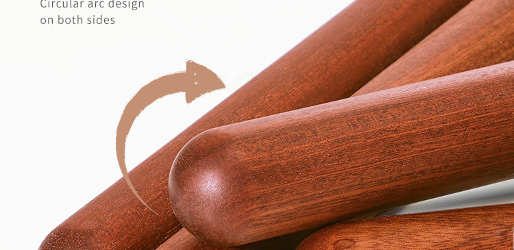 Ebony rolling pin, baking tool, kitchen household wooden rolling pin, dumpling wrapper rolling pin, flour stick, wooden stick pic 20
