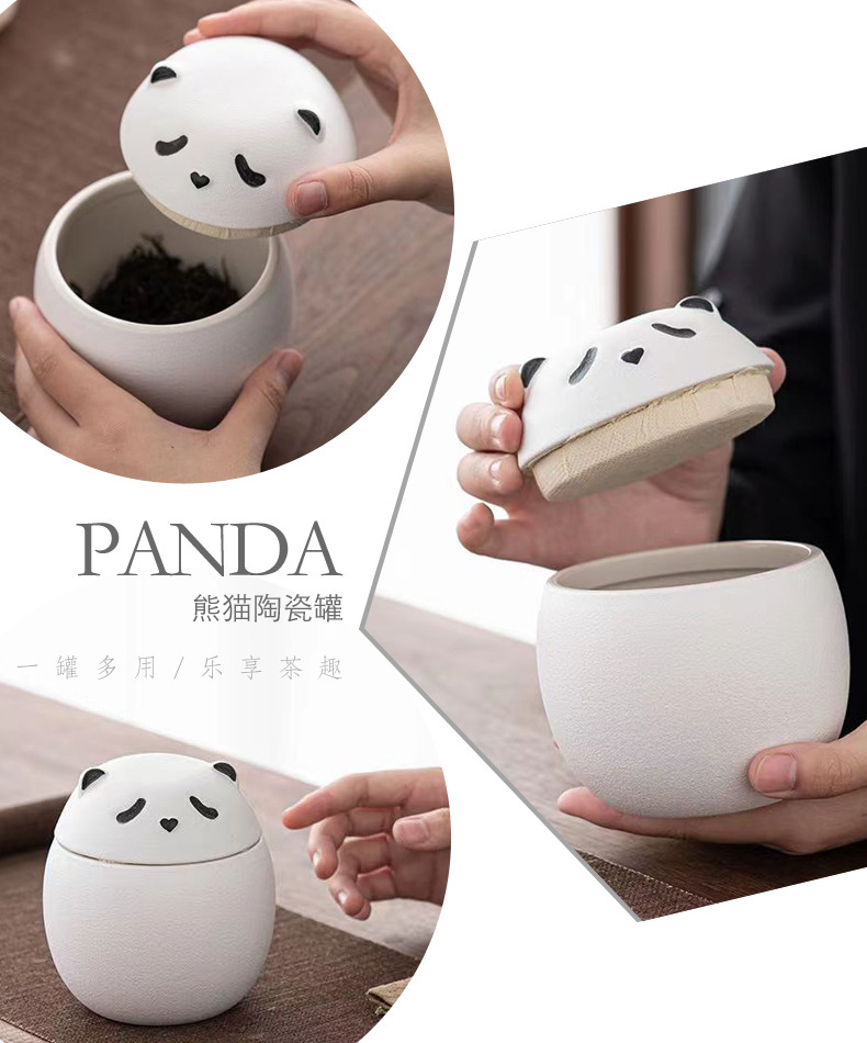 可爱猫形储物罐黑色球形带爪印装饰存钱罐儿童卡通储蓄机小猪树脂摆件详情2