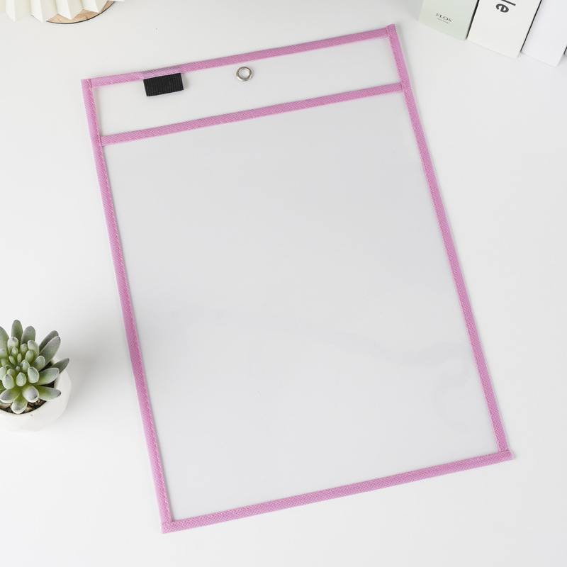 Colorful transparent folders, stationery storage, meeting bags, stationery decoration parts, audio equipment pic 24