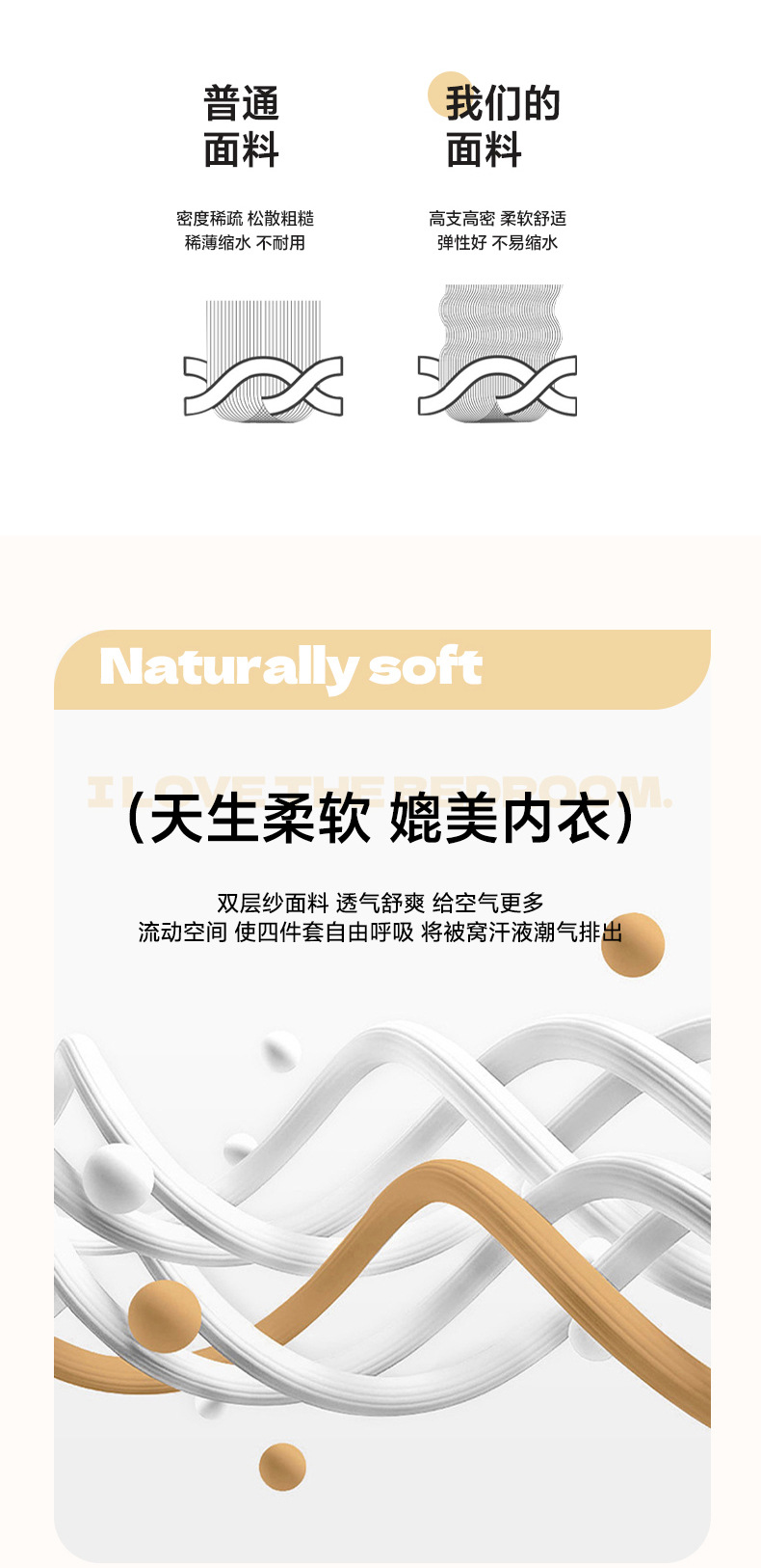 云感提花双层棉纱四件套床品蓬松透气柔软印花60支纯棉详情6