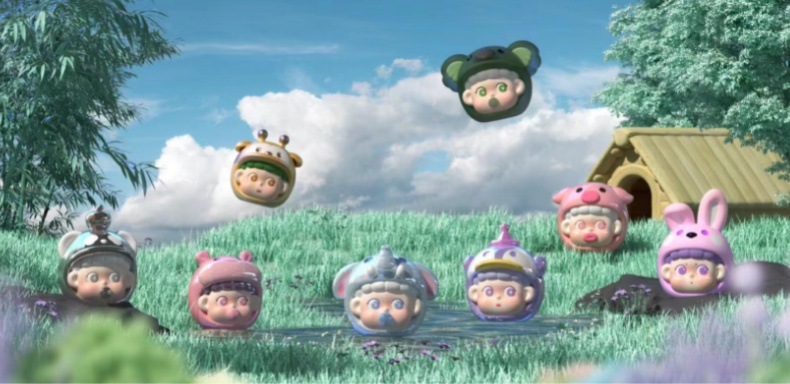 正品特价ROBAO动物森友会MINI潮玩萌粒盲袋盲盒详情9