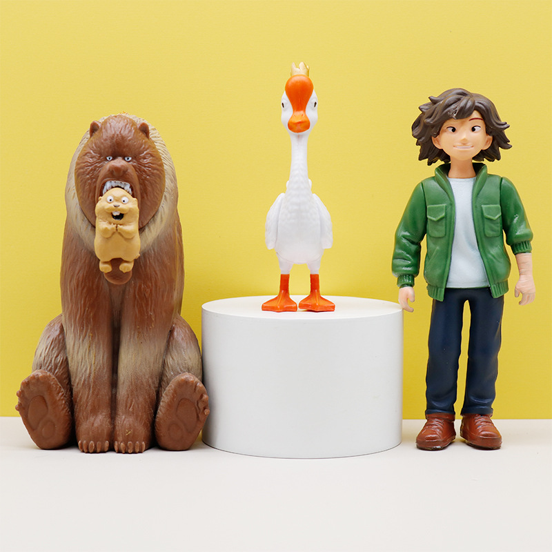 AI toy Crying Horse, anime character animal doll, Horse Year gift box, beaver transformation toy pic 5