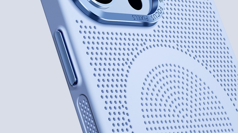 苹果14pro散热手机壳磁吸充电适用于iPhone13网格透气12Pro保护套详情26