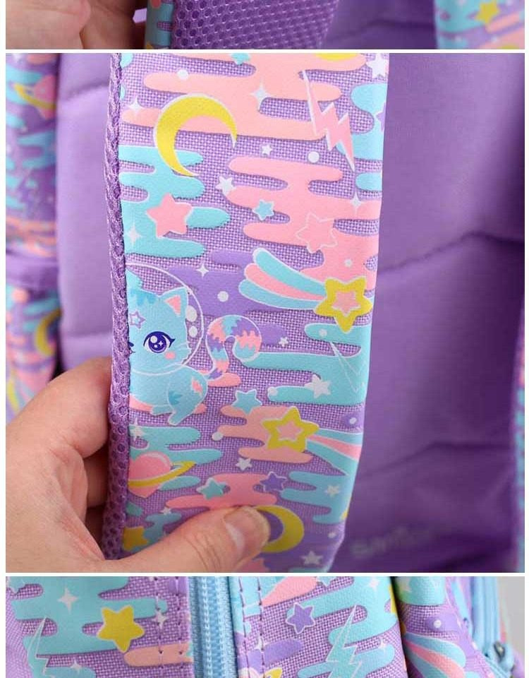 Australia smiggle mochila de la escuela cartoon mochila de gran capacidad mochila de los niños bolsa de ocio al aire libre bolsa de la pluma del estudiante pic 5