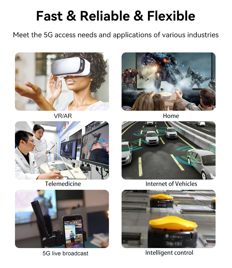 企业工业级 全网通 全千兆网口5G无线WIFI双频插卡路由器WIFI6详情15