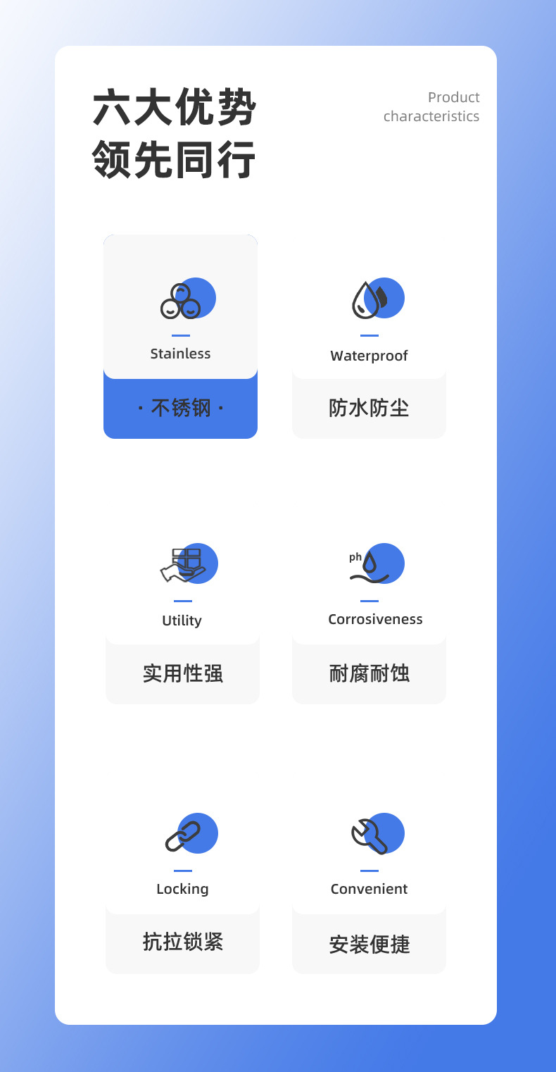 英得特不锈钢NPT金属电缆接头防水电缆格兰头外螺纹固定头填料函详情6