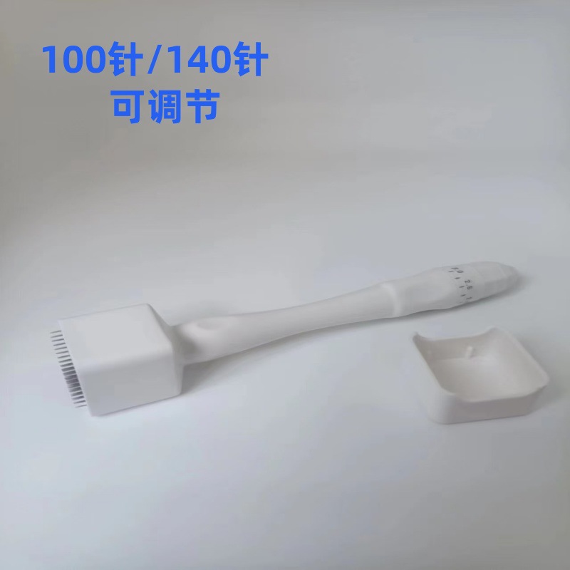 亚马逊印章微针图章皮肤点刺140针厂家头皮滚轮源头工厂可调生发详情5