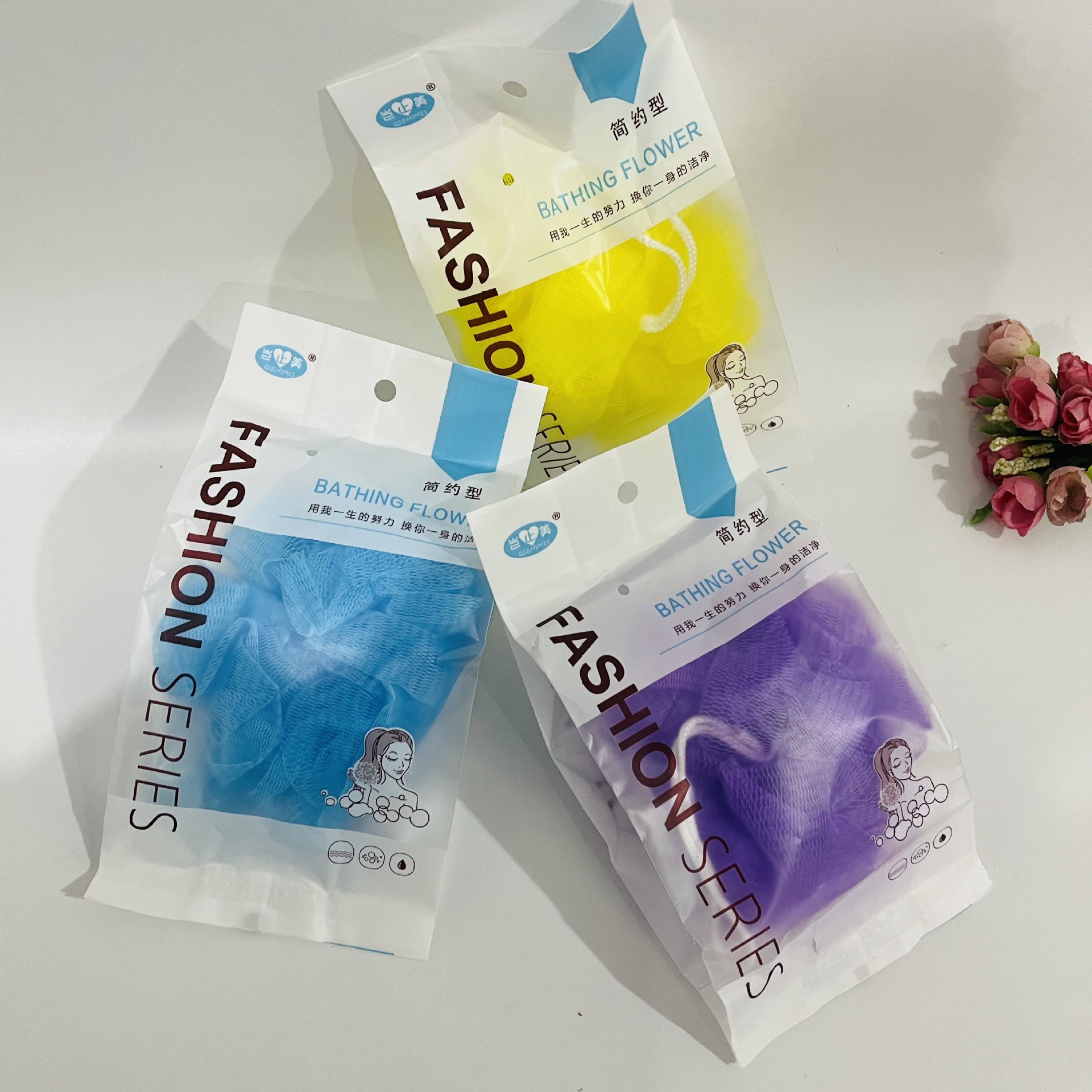 【 Zones 3-7 】【 Individual Packaging 】 Bath flowers 650 yuan per box Bath flowers Individual packaging Bath Flowers Bathing Bath Flowers Bubble Bath Sponge Bath Balls 1 yuan 2 yuan Wholesale supply gift pic 3