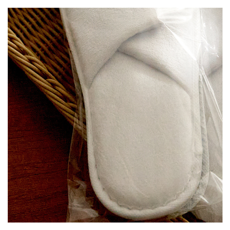 Спа-салон Slippers hotel, разовые тапочки, белые для гостевых тапочек pic 5