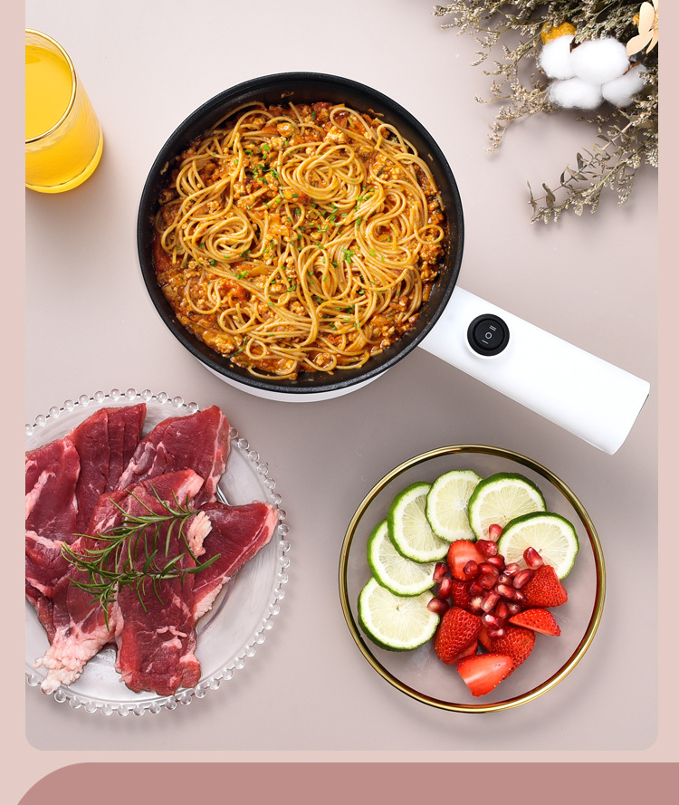 Factory direct supply of best-selling electric rice cookers for cooking, household all-in-one POTS for 1-2 people, multi-functional household instant noodle electric cooking POTS, cross-border pic 12