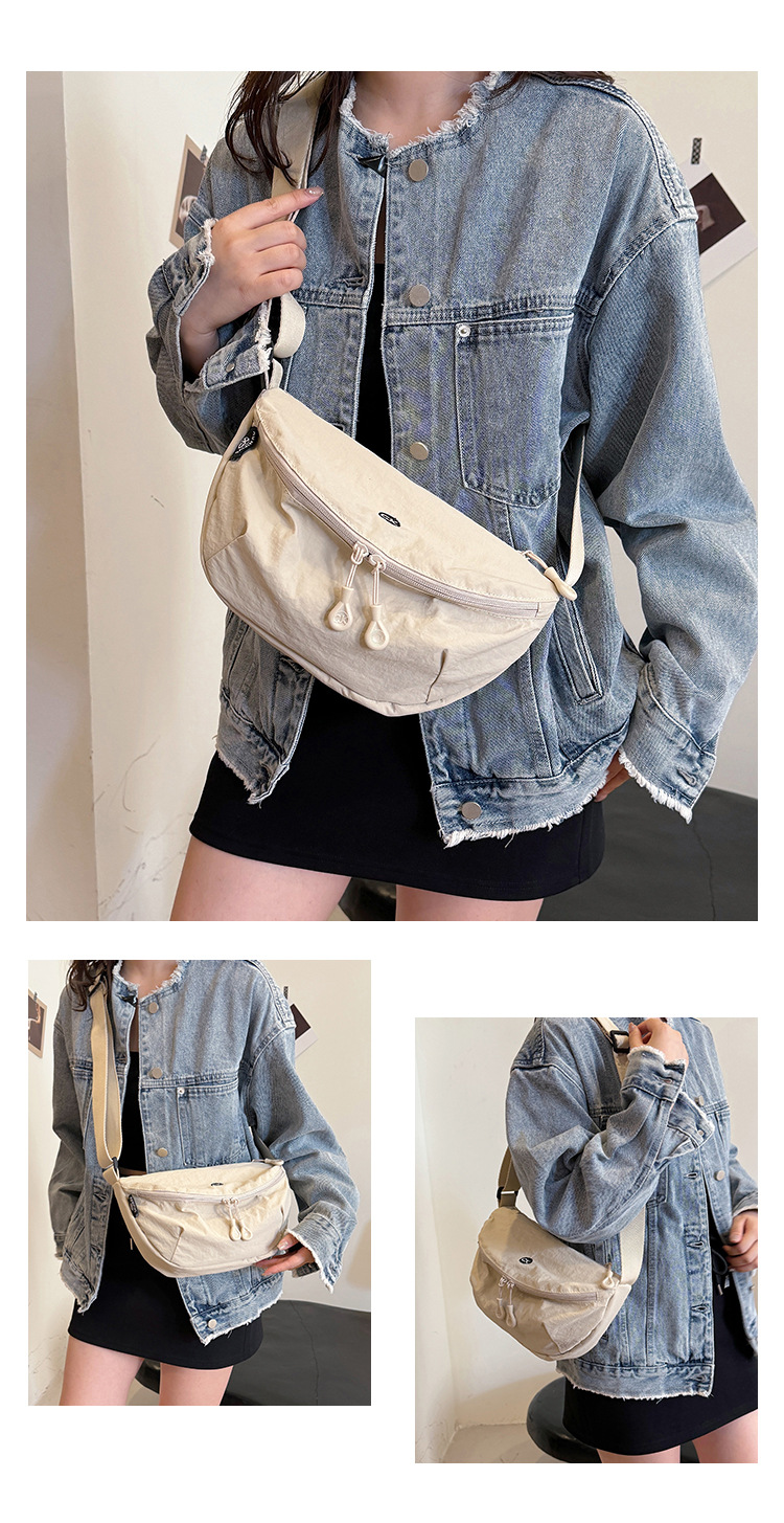 包包女高级感单肩布包小众百搭斜挎女包日系新款外出休闲化妆小包详情19