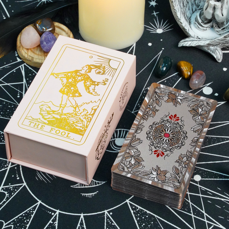 韦特塔罗牌全套正版卡片桌游烫金PVC防水塔罗卡牌游戏现货批发详情2