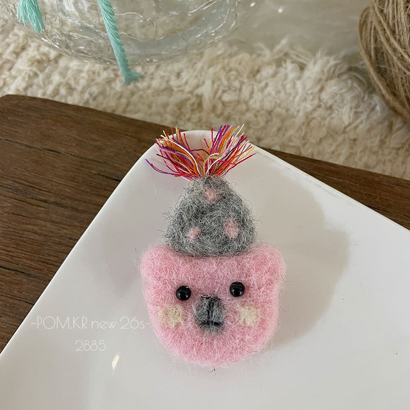 Felt handmade ornaments, felt small animal cloud pendants, creative and cute handicrafts, gifts and decorations pic 9