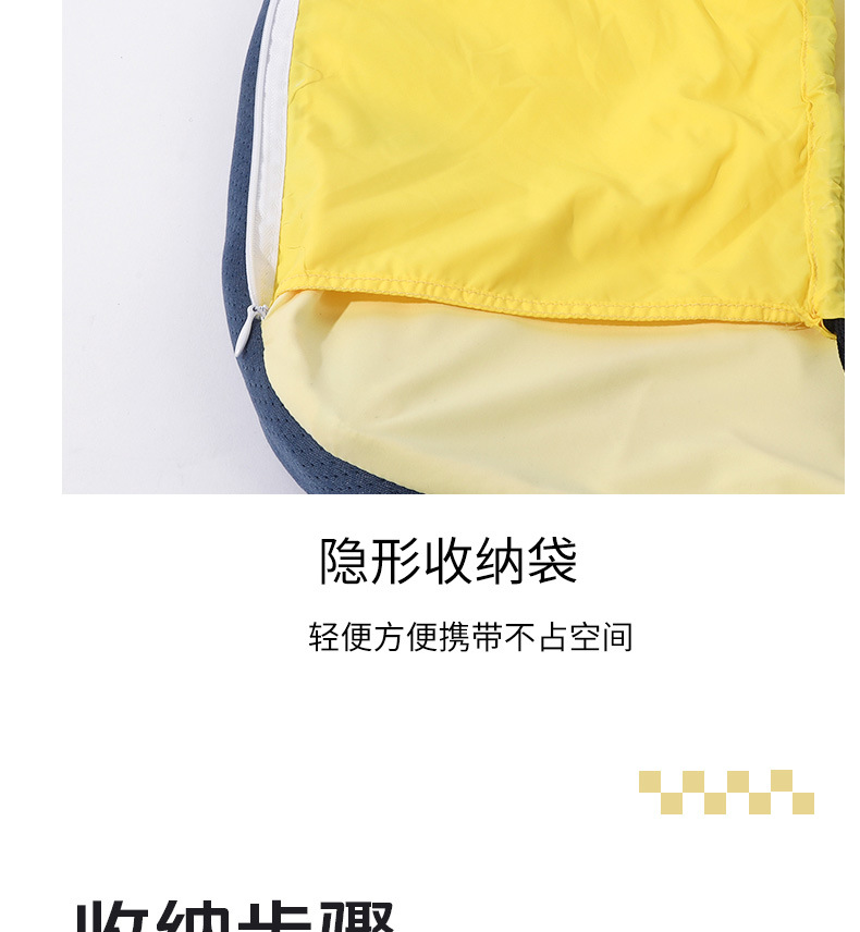 The new inflatable beach pillow, outdoor camping pillow, office pillow, cool inflatable sleep pillow is portable and foldable pic 39