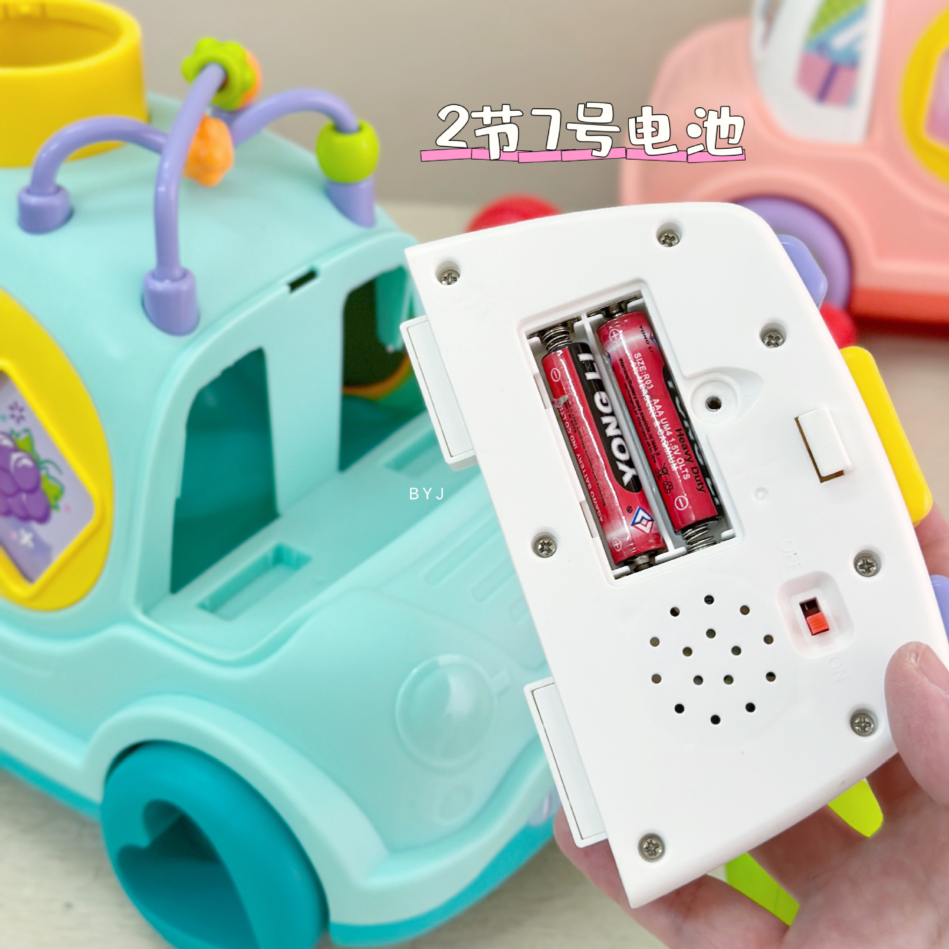 Cross border early education puzzle bebé música juego de coches ensamblados dibujos animados bloques de construcción de coches interactivos iluminación juguetes para bebés pic 10