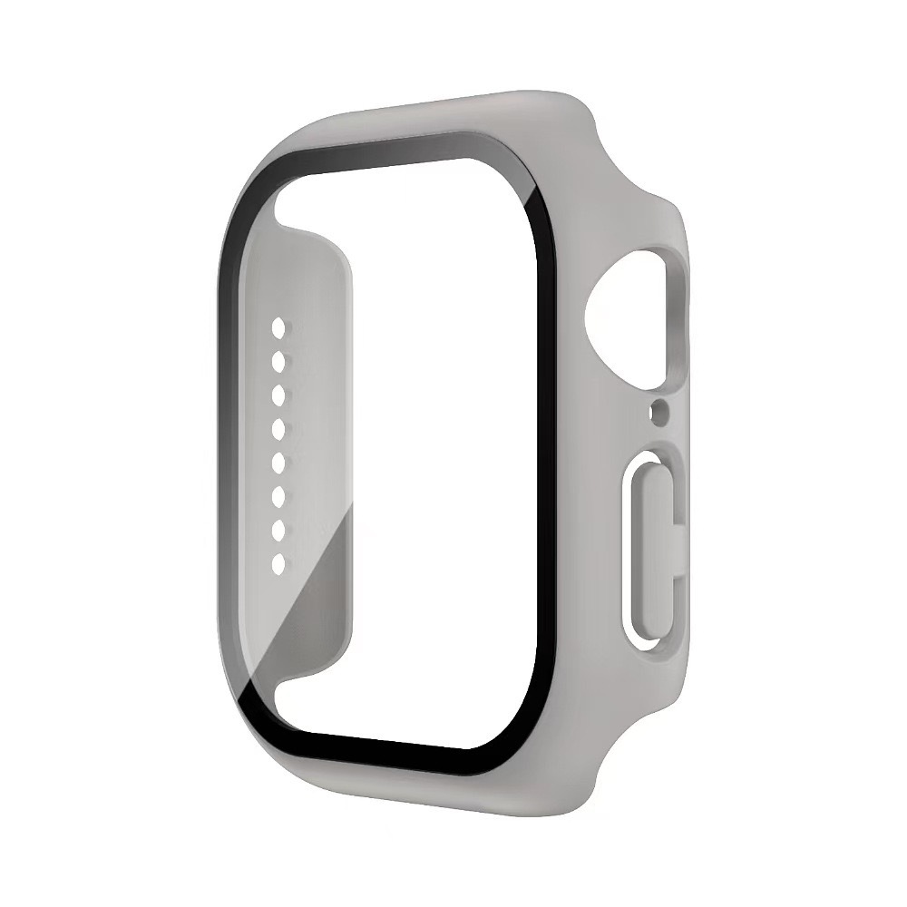 苹果手表保护壳适用iwatch s10手表壳防摔PC喷油钢化膜s9壳膜一体详情27