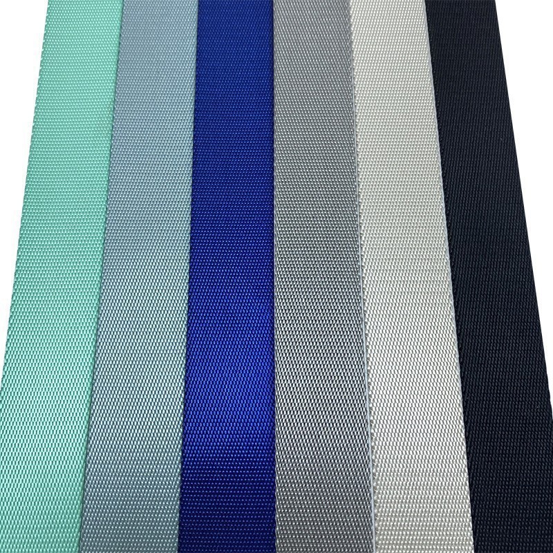 厂家直销 仿尼龙织带 密纹 美国纹 人字纹 安全带 宠物带 涤纶带详情6