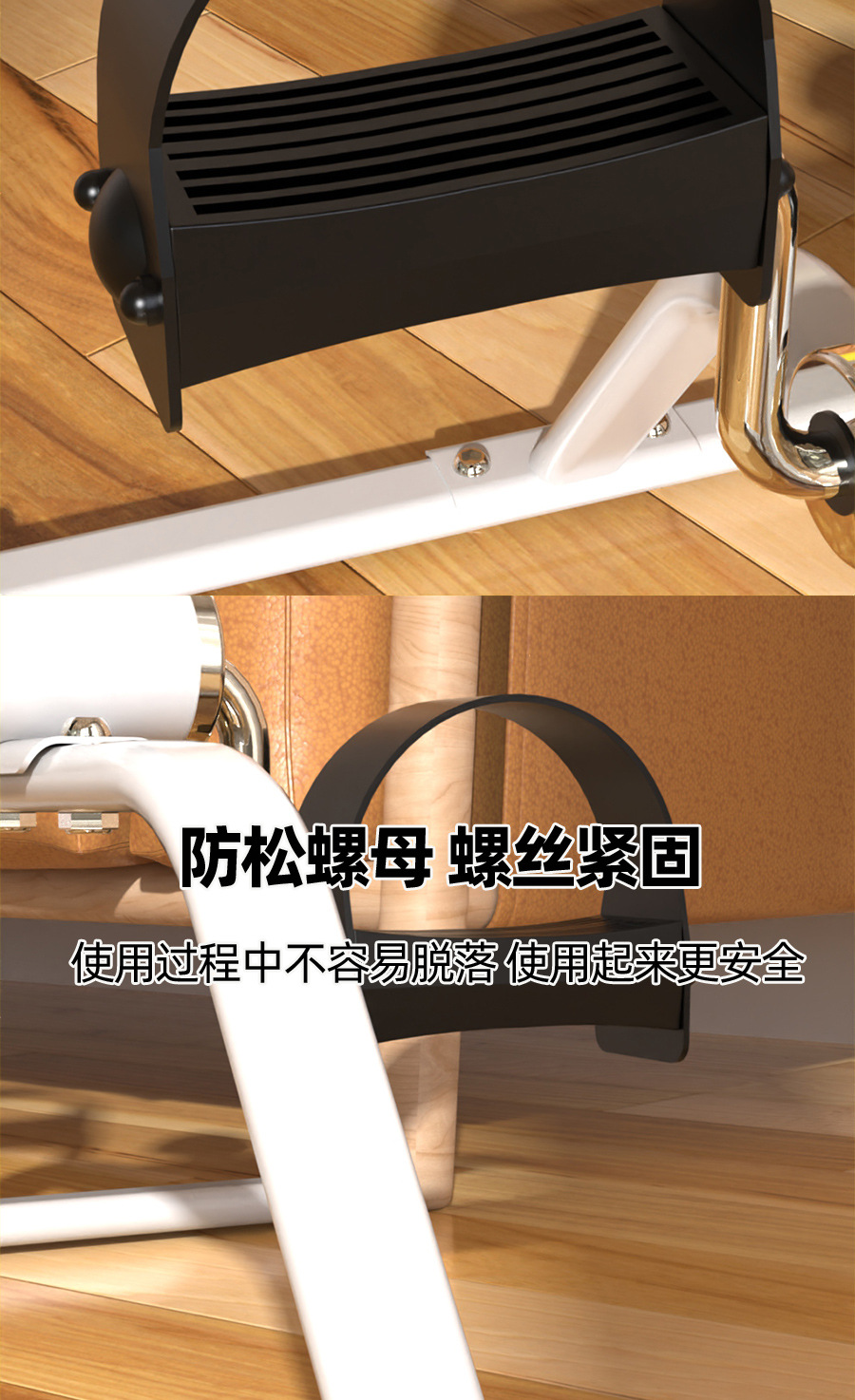 Home indoor exercise mini exercise bike equipment, rehabilitation training bicycle, elderly leg training machine, leg beauty machine pic 10