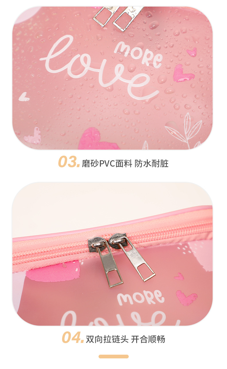 Factory direct sales cross-border exclusive new toiletry bag, cosmetics storage handbag style travel toiletry bag pic 12