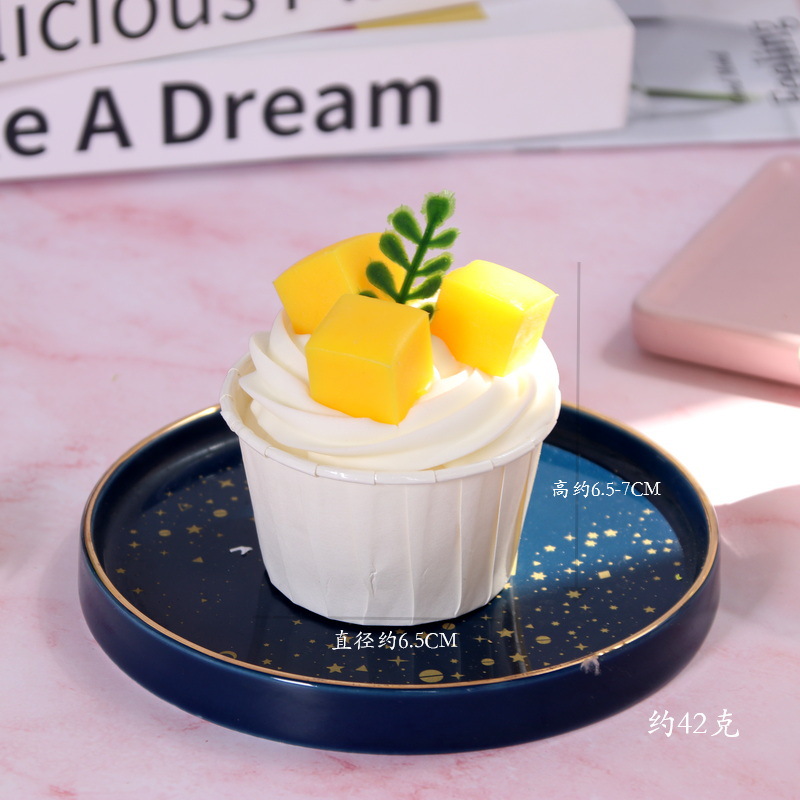 居家仿真假软香纸杯蛋糕冰激凌模型摆设道具食物拍照装饰婚庆道具详情13