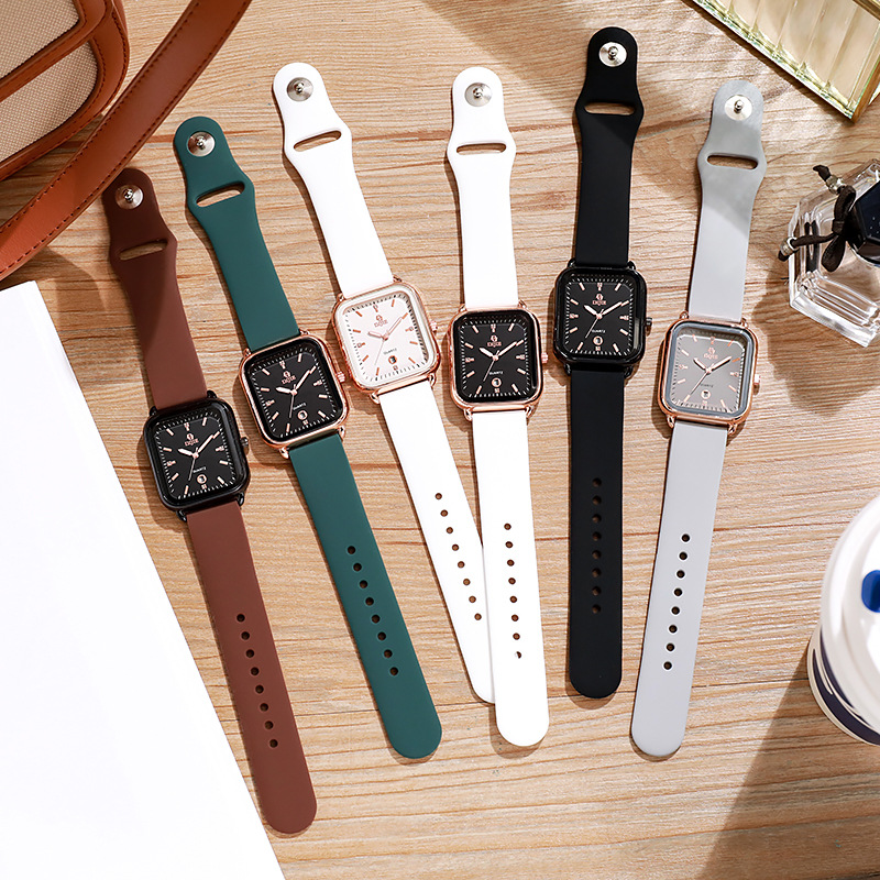 新款腕表手表女大表盘方形女表时尚轻奢防水石英小众百搭女士手表详情17