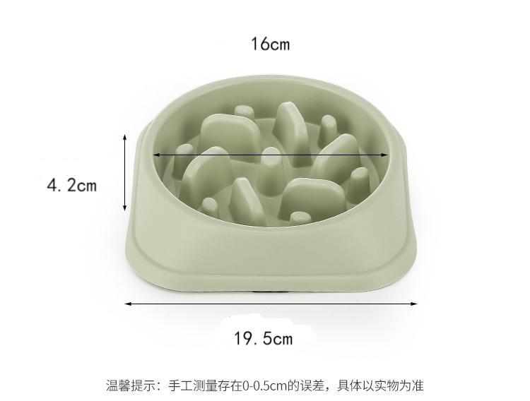 Pet bowls, dog bowls, slow food bowls, stop food bowls, dog anti-choking bowls, pet bowls, small loose cat bowls, cat supplies pic 4