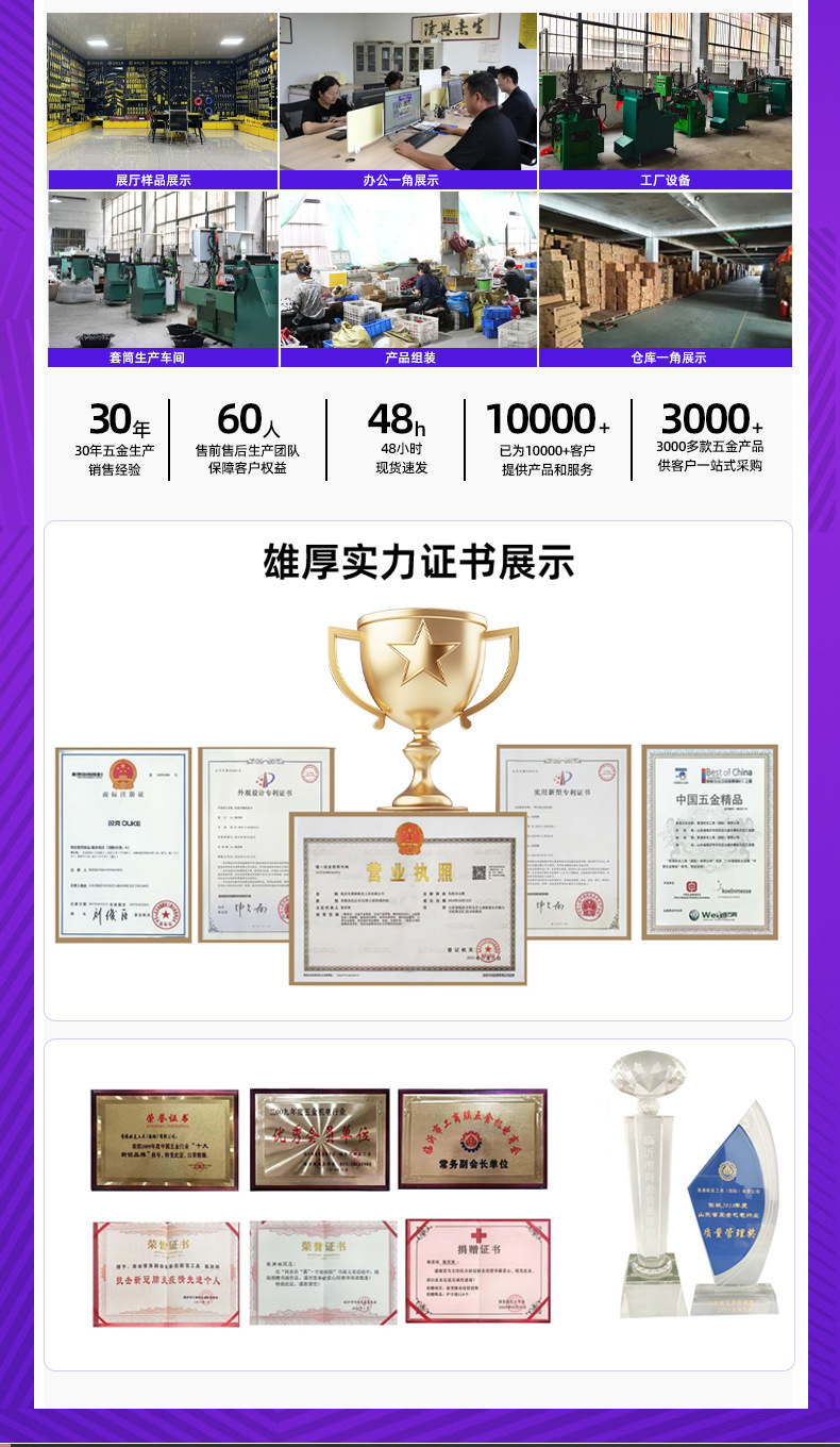 厂家批发老虎钳尖嘴钳6寸8寸钢丝钳子剪铁丝美式斜嘴斜口钳工具详情2