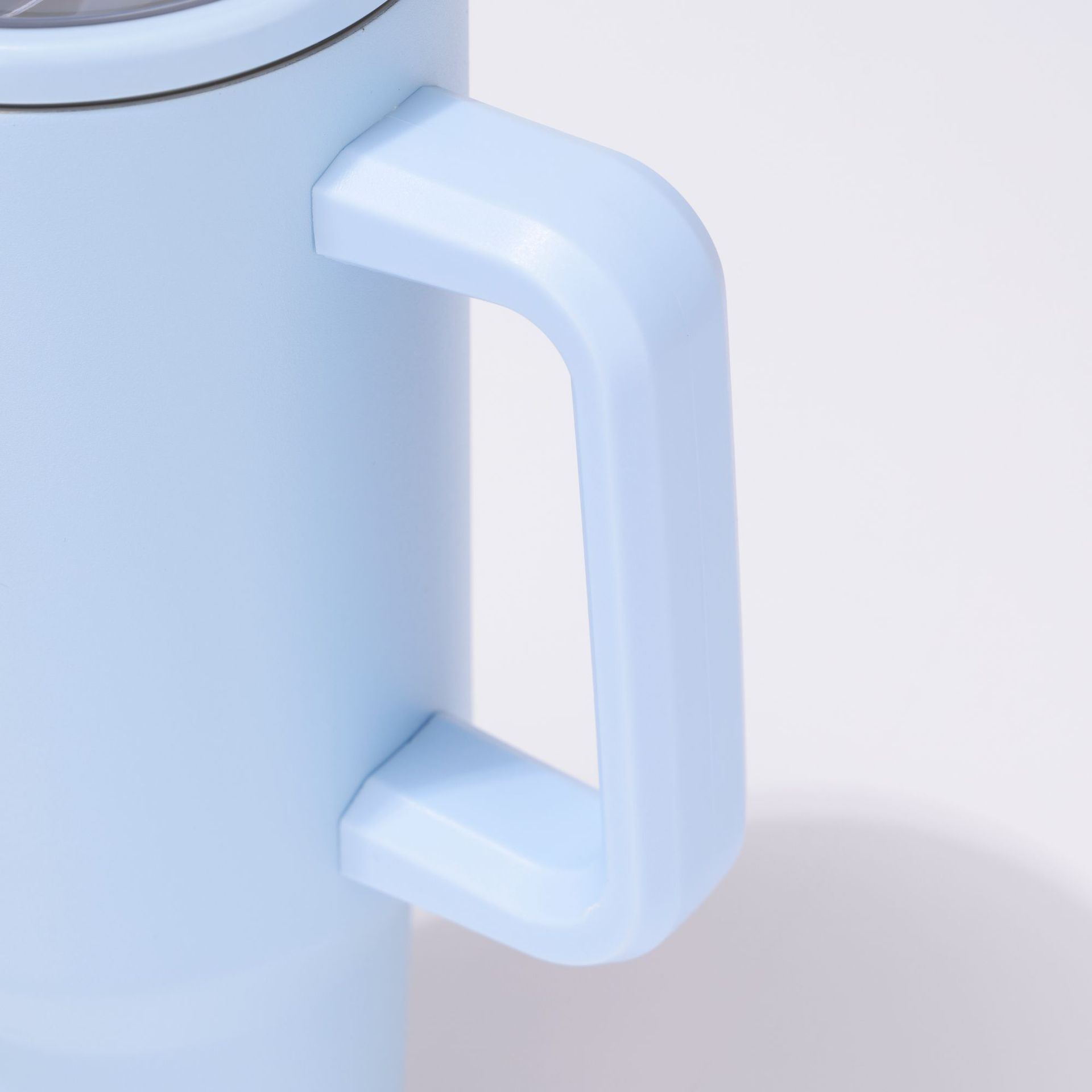 40oz304不锈钢手柄汽车杯纯色吸管保温水杯大容量保冷冰霸杯批发详情11