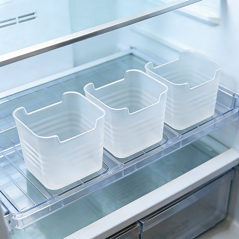 冰箱侧门收纳盒长条食物食品分类保鲜盒置物盒家用厨房整理储物盒详情1