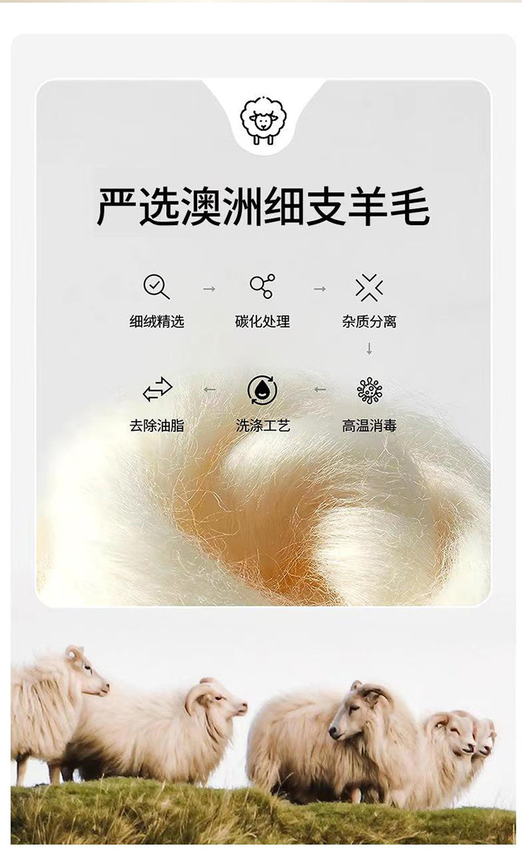 加厚绵羊毛休闲裤女2025秋冬保暖新款高腰舒适窄版显瘦显高阔腿裤详情3