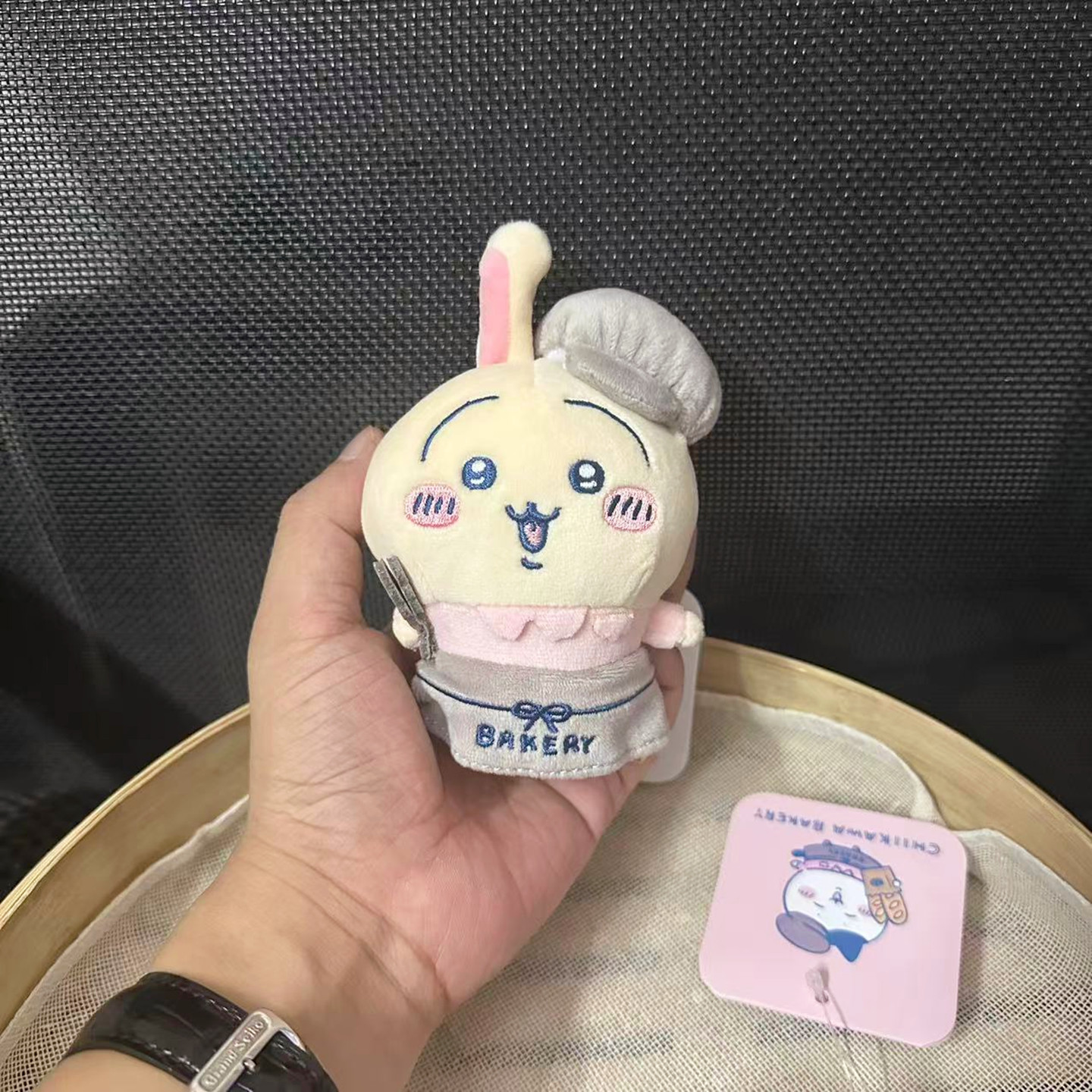 Chiikawa吉伊卡哇乌萨奇面包店毛绒公仔挂件玩偶包包小挂饰布艺玩具礼物详情9