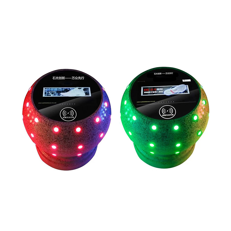 The roadblock, the stone ball playing advertisements, the luminous roadblock ball, the modern anti-collision vehicle, the intelligent charging, the stone piers and stone pillars pic 2