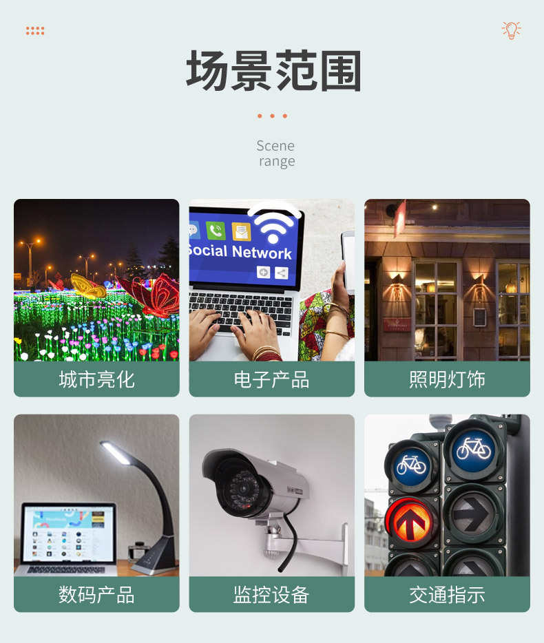 Customized 5mm red and green electrodeless through-hole LED flat head dual-color long and short pin LED beads from the manufacturer pic 7