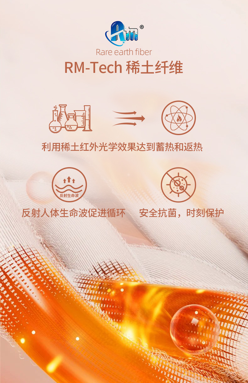 稀土蚕丝羊毛罗纹秋冬高端保暖长袖打底衫面料详情4