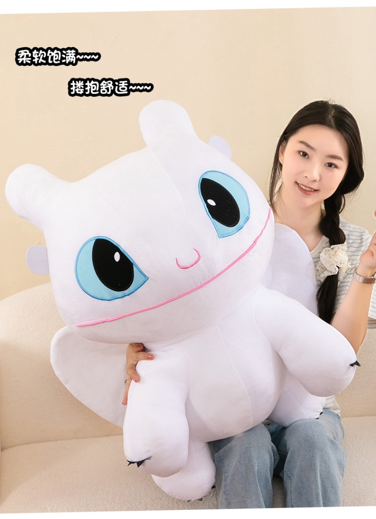 新款无牙仔毛绒玩偶大号布娃娃女生儿童周边礼物批发可爱玩偶伴侣详情10