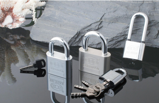 Factory wholesale large rounded corner blade locks, stainless steel imitation padlocks, storage cabinet locks, student dormitory locks, anti-theft and anti-picking locks pic 6