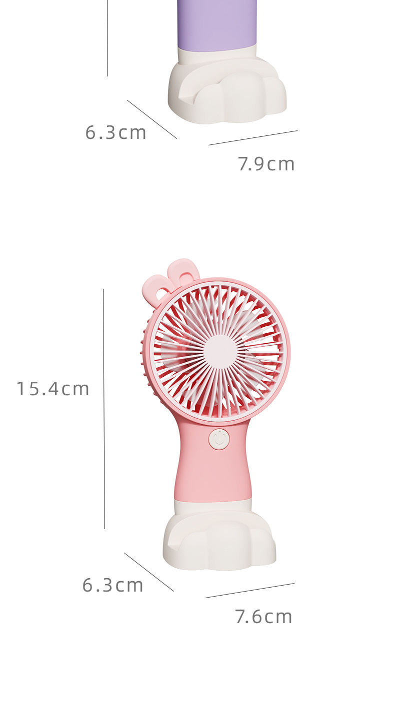 夏天小风扇插电款usb充电小风扇便携式支架迷你手持小风扇批发详情13