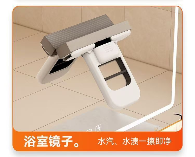 Hand-washable indoor dual-purpose small rubber cotton mop, household desktop dry and wet spray mini handheld mop pic 11