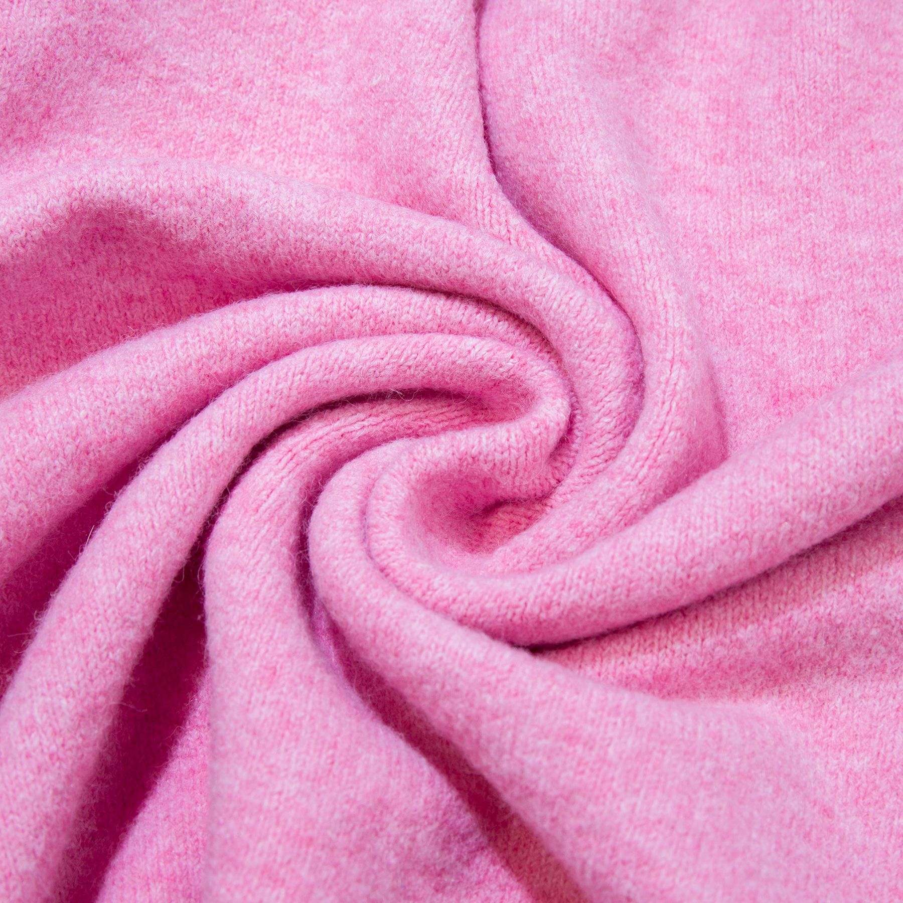 羊毛混纺粉色字母毛衣女2025新款秋冬宽松保暖慵懒针织衫上衣详情13