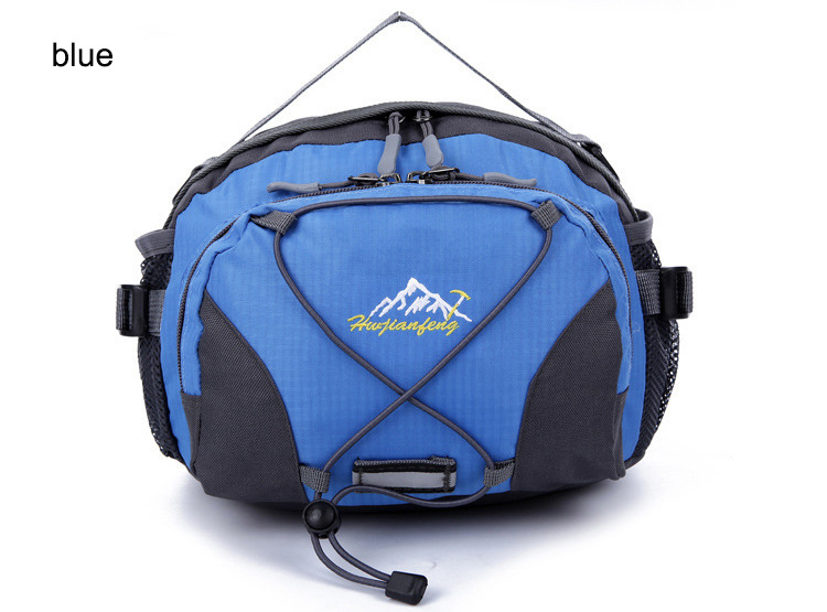 The manufacturer sells Korean-style outdoor hiking waist bags, casual handbags, and single-shoulder travel waist bags with reflective strap designs pic 23