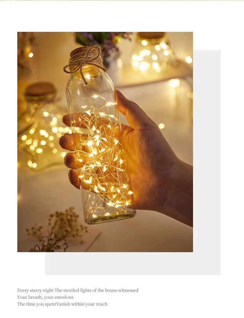 Street stall supply led light strings, copper wires, colored lights, light strips, luminous lights, flower decorations, led light wires can be sent on behalf of customers at favorable prices pic 12