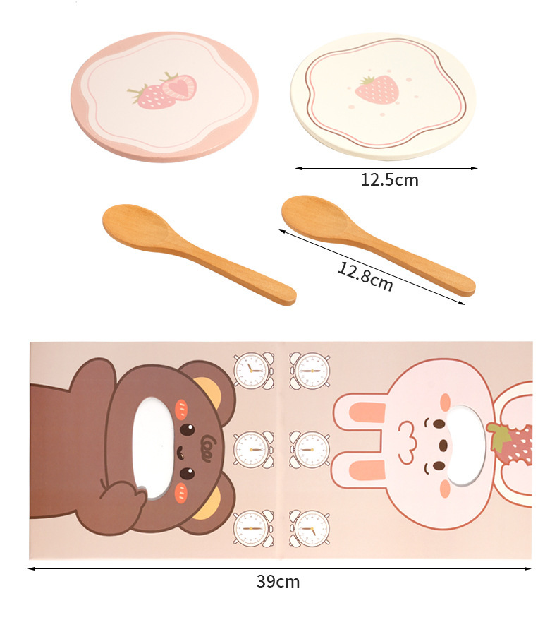 新品美味饼干喂食游戏儿童木质玩具锻炼手眼协调益智批发过家家彩妆玩具详情13