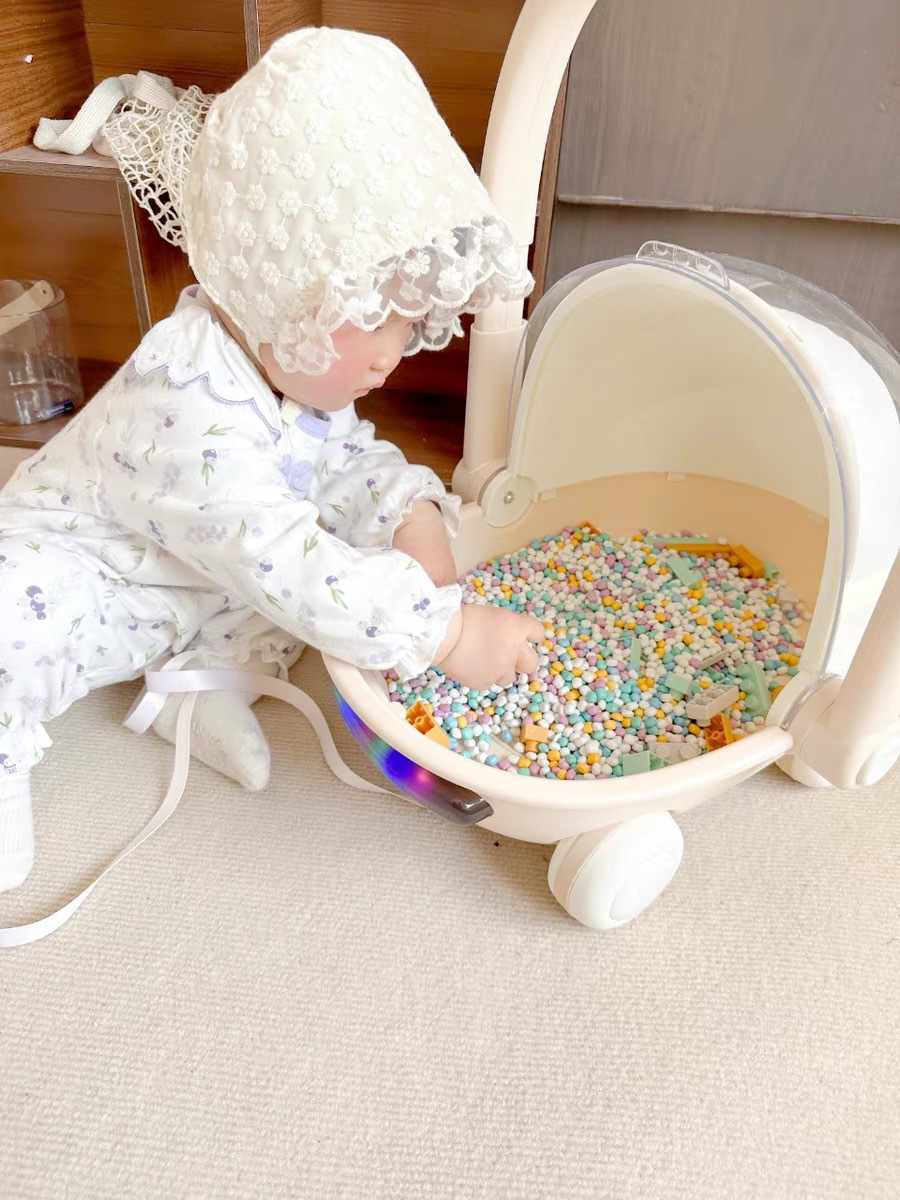 新款儿童学步车侧翻手推车多功能音乐益智积木创意可爱翻盖助步车详情63