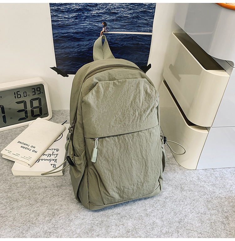 新款多功能防泼水双肩胸包男女轻便出游小背包男士户外登山斜挎包详情27